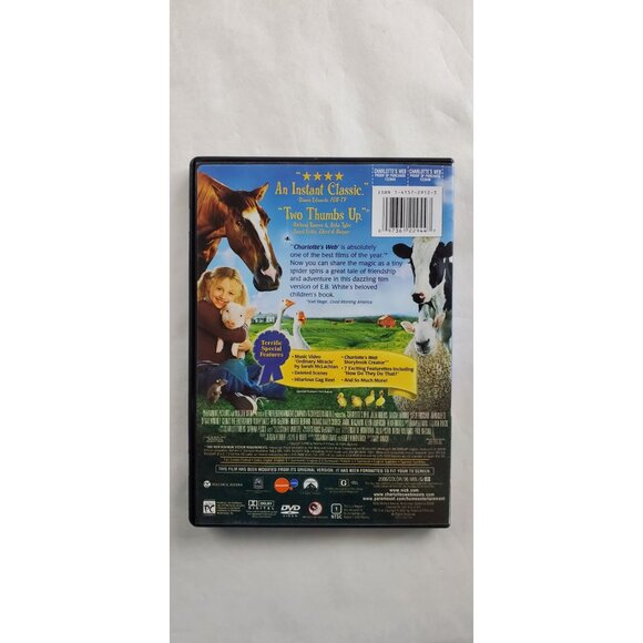 Charlotte's Web DVD 2006 - Fullscreen - Julia Roberts - Picture 2 of 6